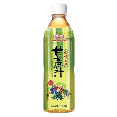鴻福堂 甘蔗汁 500ml x4支